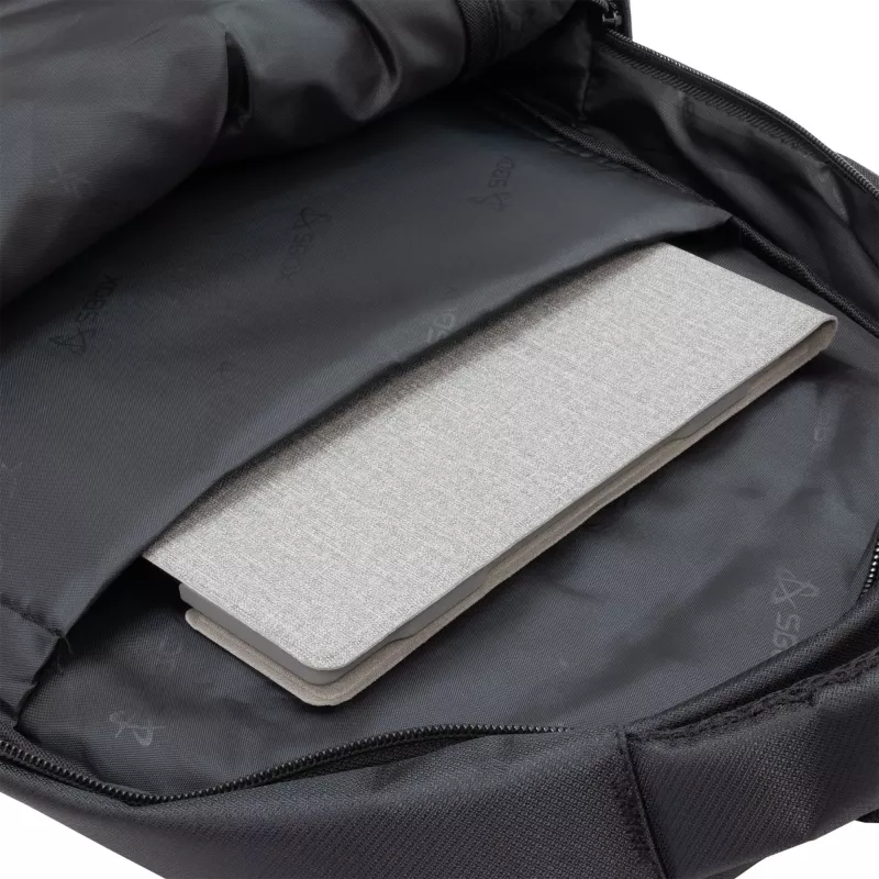 Mugursoma SBOX Valencia 18 Melns – 18 L ietilpība, melna