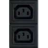 Strāvas sadales bloks GEMBIRD EG-PDU-10C132C19 — 10x C13 ligzdas, 1U statnes, 16A C19 ieeja, 2 m kabelis, 3500 W