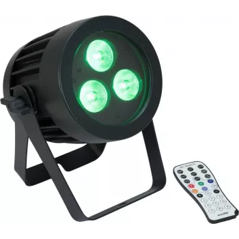 LED PAR gaisma EUROLITE 3x9W SCL Spot, 3x9W RGBW LED gaismeklis skatuvei un pasākumiem