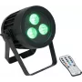 LED PAR gaisma EUROLITE 3x9W SCL Spot, 3x9W RGBW LED gaismeklis skatuvei un pasākumiem
