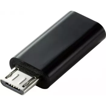 Renkforce RF-4472838 kabeļa saskarnes/savienotāju adapteris Micro USB-B USB Type C melns (RF-4472838)