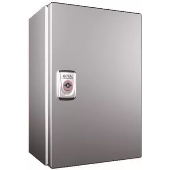 Elektriskais korpuss Rittal KX 1587.000 — nerūsējošā tērauda skapis IP66, 200×155×300 mm