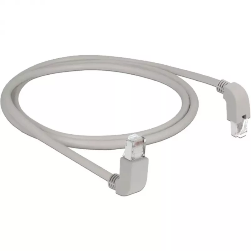Tīkla kabelis DeLOCK 85871 Cat6a S/FTP 1m Pelēks