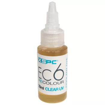 XSPC Barwnik EC6 ReColour Dye UV caurspīdīga krāsviela 30 ml - dzesēšanas šķidruma krāsviela datoru ūdens dzesēšanas sistēmām