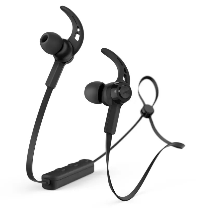 Hama Freedom Run II austiņas bezvadu, ausu āķa tipa sportam USB Type-C Bluetooth melnas