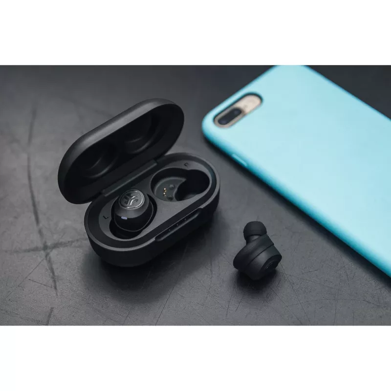 JLab JBuds Air True Headphones Wireless In-Ear USB Type-A Bluetooth Melns (IEUEBJBUDSAIRRBLK82)