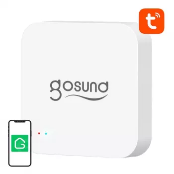 Tīkla vārteja Gosund G2 — Viedā Bluetooth BLE Wi‑Fi Mesh tīkla vārteja ar Tuya trauksmes funkciju