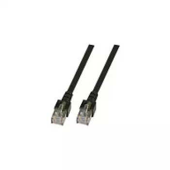 EFB-Elektronik RJ45 komutācijas kabelis Cat.5e SF/UTP PVC CCA melns 2m Ražotājs: EFB Elektronik (K5456.2)