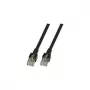 EFB-Elektronik RJ45 komutācijas kabelis Cat.5e SF/UTP PVC CCA melns 2m Ražotājs: EFB Elektronik (K5456.2)