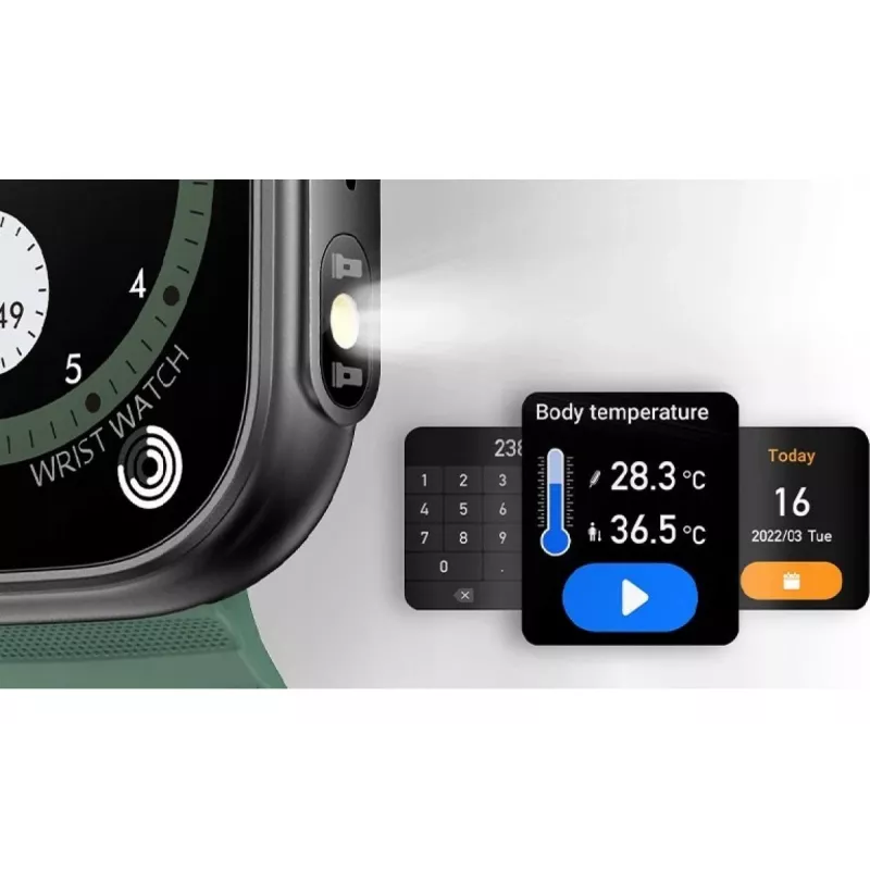myPhone Watch Tool 5.08 cm (2 inch) IPS 24 mm Digital 240 x 296 pikseļi Skārienekrāns Melns