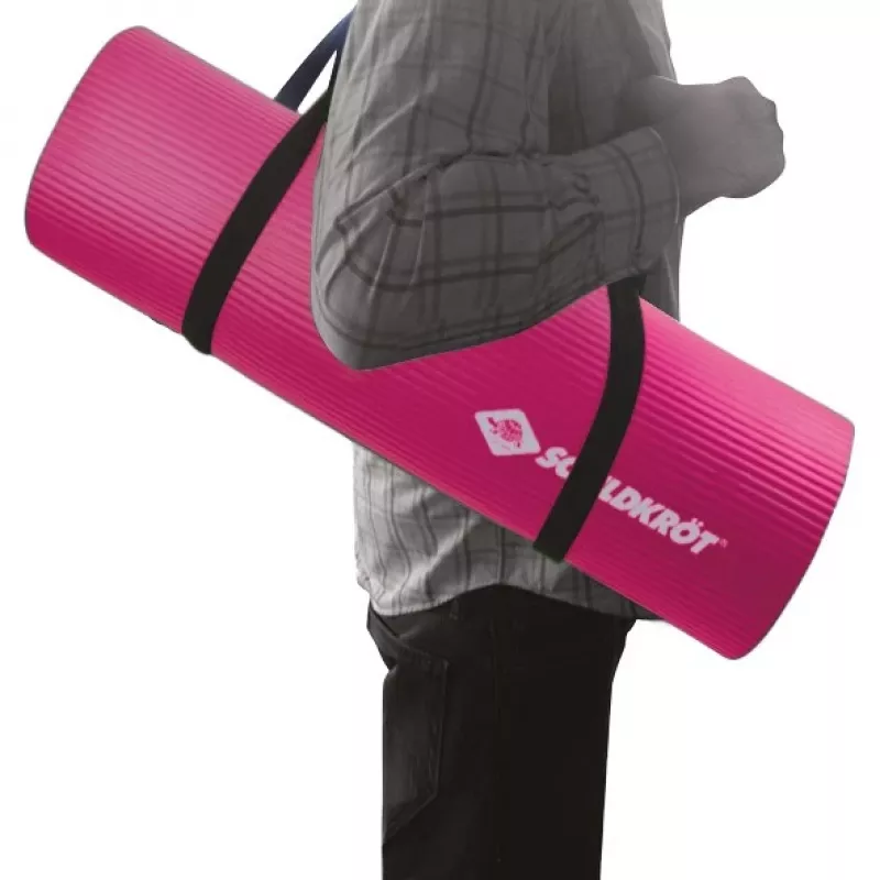 Schildkröt Fitness 960070 vingrošanas paklājiņš, universāls, rozā krāsā