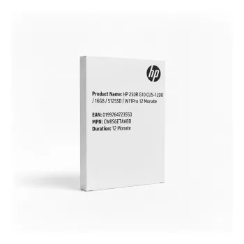 Laptop HP 250RG10 5-120U CW8S6ET#ABD, 39,6 cm (15.6 inch) 1920x1080, Intel Core 5 120U, 512GB SSD, Intel Graphics, HDMI, USB-C, silver, no OS