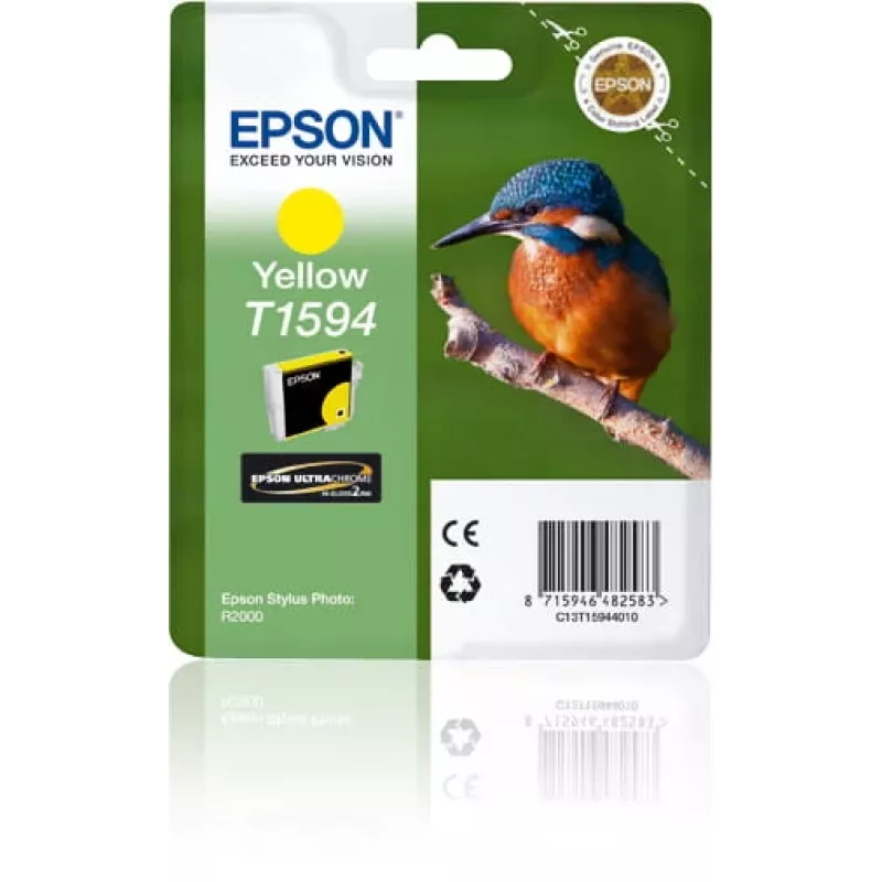 Kasetne EPSON T1594 1 x 17 ml Ultrachrome Hi-Gloss2 dzeltena