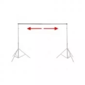 Walimex Pro teleskopiskais fona stienis 225-400 cm, līdz 6 kg, spigot savienojums