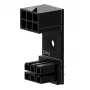 6‑Pin PCIe 180° Adapteris D+U, Singularity SC-A-PCIE6-DU, taisnleņķa 6‑pin PCIe strāvas adapteris