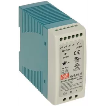 MDR-60-48 1.25A DIN sliedes barošanas bloks PULSAR