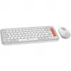 pele Logitech POP Icon Combo Bluetooth QWERTZ Swiss oranža balta