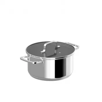 Zupas katls BergHOFF 1315079, nerūsējošais tērauds, 3 L tilpums, 20 cm diametrs
