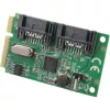Delock Mini PCIe I/O PCIe pilna izmēra 2 x SATA 6 Gb/s (95233)