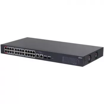 Dahua Technology DH-CS4226-24ET-375 tīkla komutators Pārvaldāms L2 Gigabit Ethernet (10/100/1000) Power over Ethernet (PoE) Melns