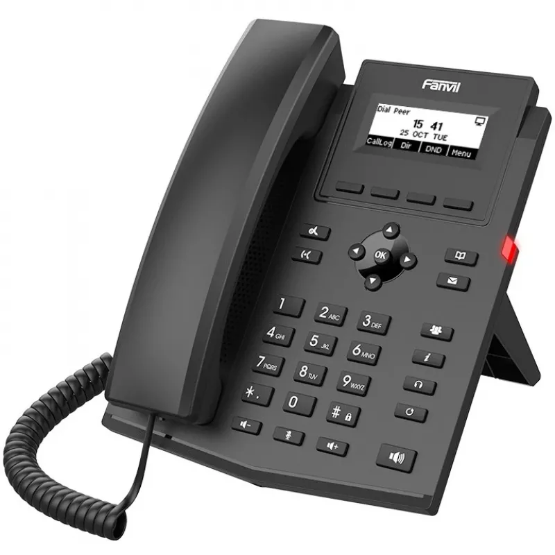 IP tālrunis Fanvil X301W, melns
