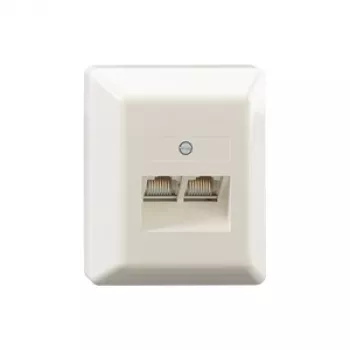 Rutenbeck Universal Connection Unit UAE8/8 8/8 LSA Aprw — modulārs telefona/tīkla pieslēguma panelis