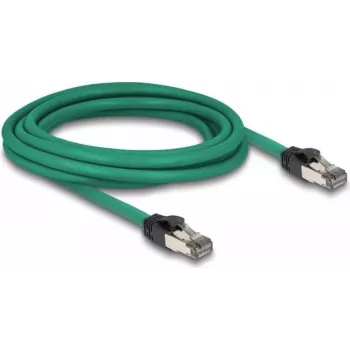 DeLOCK RJ45 kabelis PROFINET SF/UTP 3 m Cat5e zaļa
