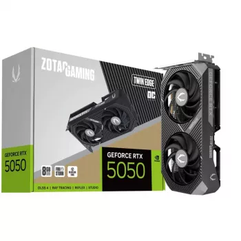 ZOTAC GAMING GeForce RTX 5050 Twin Edge OC 8GB GDDR6 grafikas karte