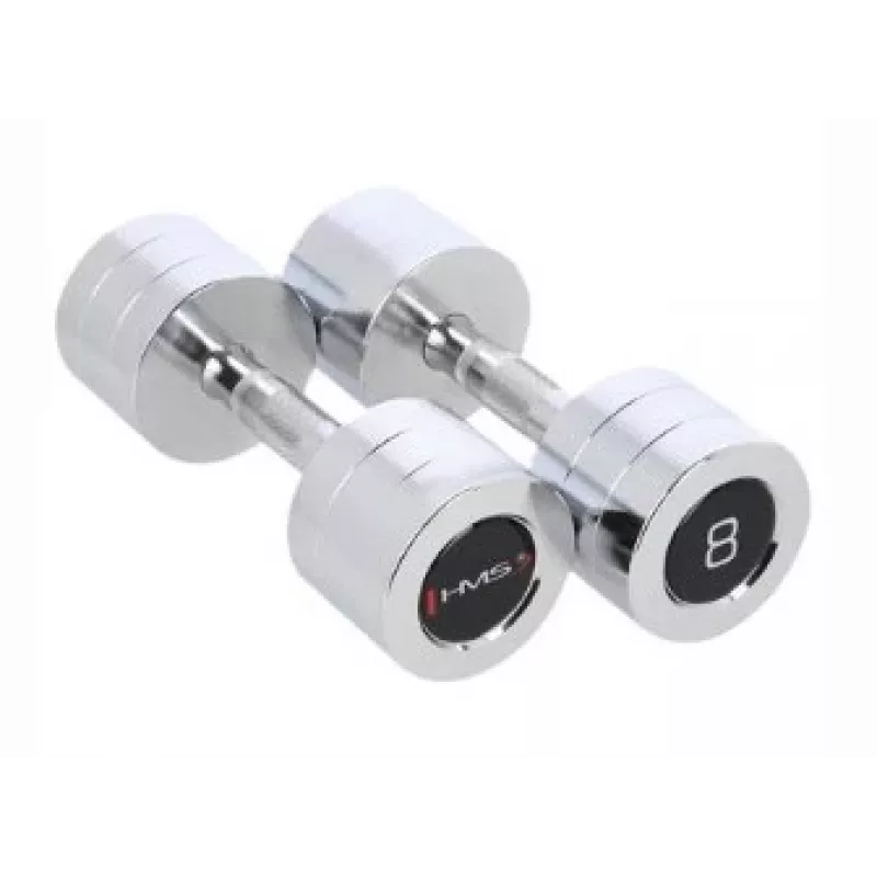 HMS Fitness CHD08 fiksēta svara hantele 8 kg 2 gab.