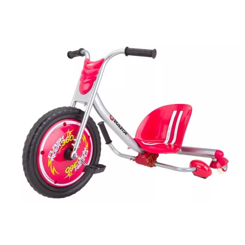 Razor Flashrider 360 trīsritenis, sarkans