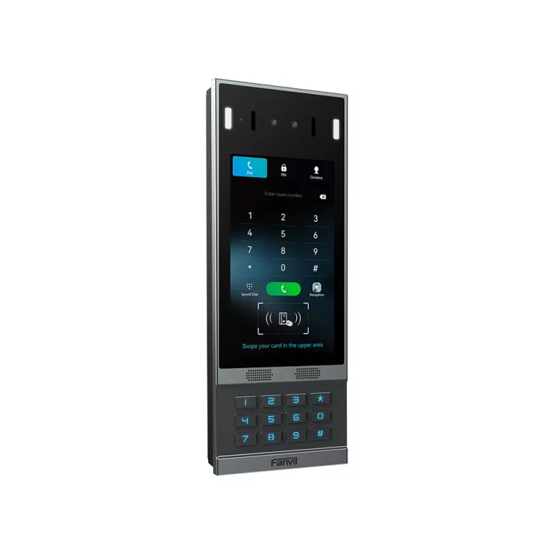 Fanvil i67 video domofona sistēma 2 MP 17,8 cm (7 inch) Melna, Pelēka