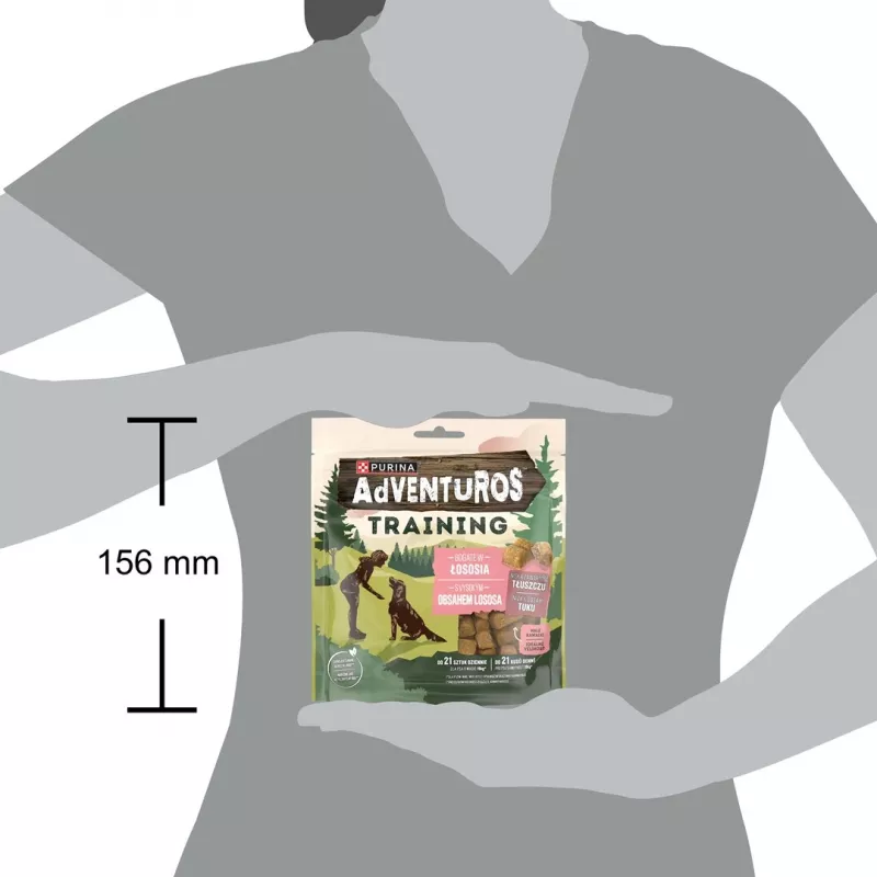 PURINA Adventuros Training lasis - suņu našķis - 40g