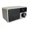 Galda radio Sangean DDR-7 Glacier Silver ar digitālo uztvērēju un Bluetooth