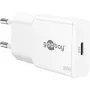 USB-C PD GaN ātrais lādētājs plāns (30 W) (balts)