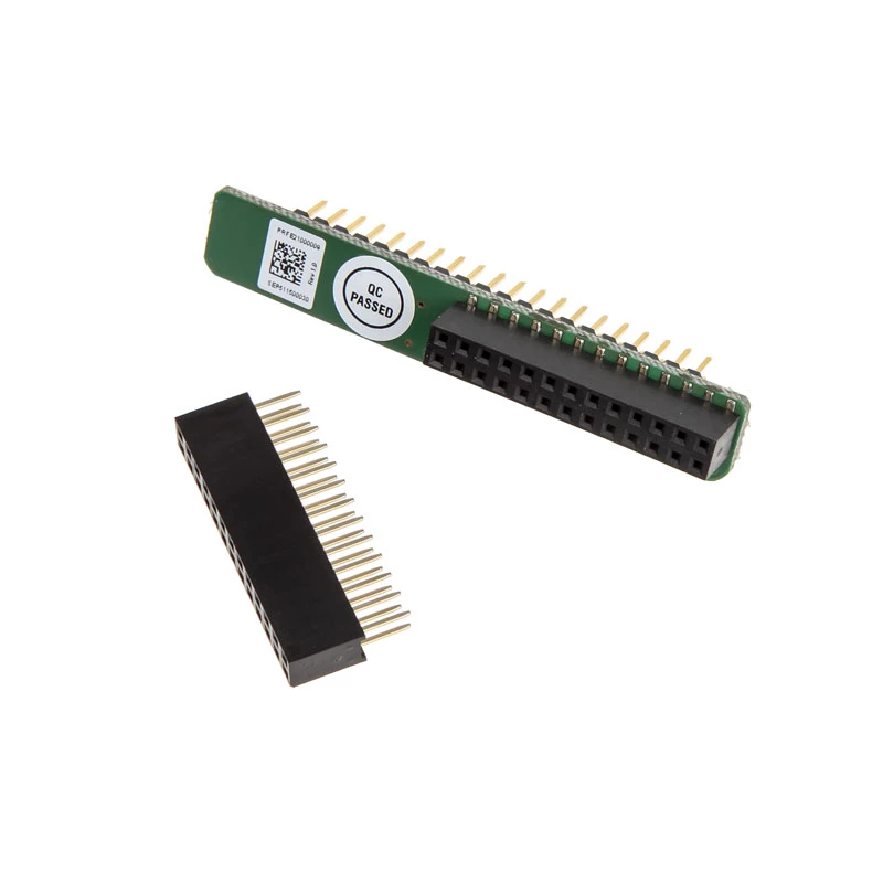Saskarnes adaptera plate S.USV Olmatic Raspberry Pi modeļiem A un B — zaļa