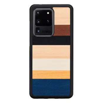 Telefona maciņš man and wood Samsung Galaxy S20 Ultra — melns