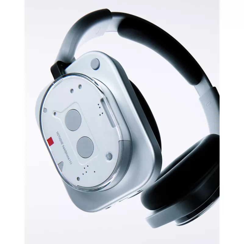 Nothing Headphone (1) austiņu komplekts ar vadu un bezvadu aptveres tipa zvaniem/mūzikai USB Type-C Bluetooth melns, balts