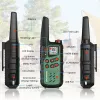 Rokas rācija Baofeng BF-T25E — 16 kanāli, 2×1400 mAh Li‑Ion, VOX, LCD, zaļa, komplektā 2 gab.