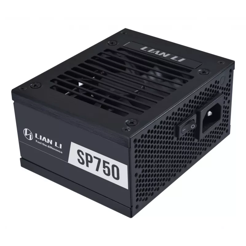 Barošanas bloks Lian Li SP V2 Gold 750 W SFX 20+4 pin ATX 80 PLUS Gold Melns