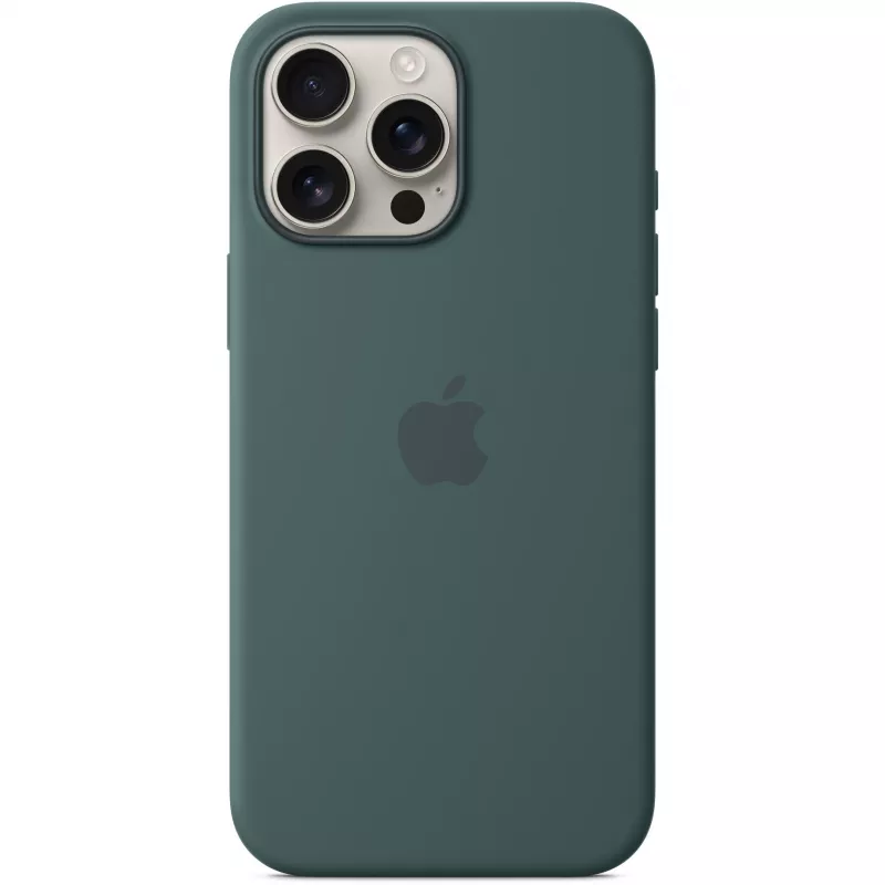 Silikona maciņš ar MagSafe iPhone 16 Pro Max - Lake Green