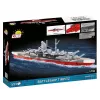 Konstruktors Cobi kaujas kuģis Tirpitz modelis ar 593 detaļām, mēroga un displeja funkcijas