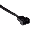 RGB sadalītāja kabelis Alphacool 18681 plastmasas melns 600 mm