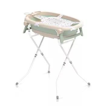 Saliekamā bērnu vanniņa neno LUCY STAND ar rāmi, taisnstūrveida, 1 plaukts, maks. slodze 30 kg, balta