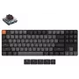 Bezvadu mehāniskā tastatūra Keychron K1X-A3 īpaši plāna RGB fona apgaismojums, bezvadu savienojamība, kompakts izkārtojums