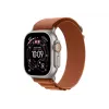 Siksniņa Apple MFTD4ZM/A viedpulksteņa aksesuāri brūna titāns poliesteris elastāns
