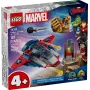Konstruktoru komplekts LEGO Marvel Super Heroes Captain America Thanos 76319 — 107 detaļas, 2 minifigūras, vecums 4+