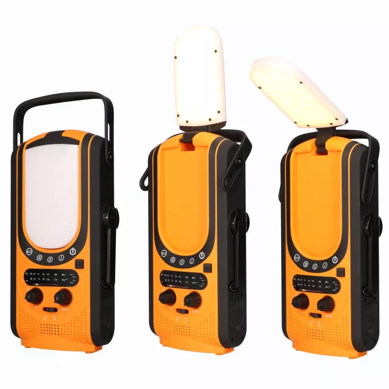 Extralink Power Ranger EPS-6000 | ārējais akumulators | 6000mAh, FM radio, LED gaisma, dinamo, saules panelis