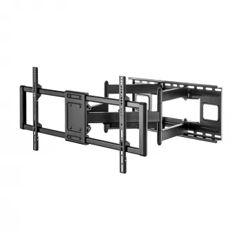 Sienas stiprinājuma kronšteins SBOX PLB-7486 displejiem 43–100 kg, plāksne 800×400 mm