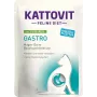 Mitrā kaķu barība KATTOVIT Turkey & Rice 85 g — pieaugušiem kaķiem, kuņģa-zarnu trakta atbalsts, 80% mitrums