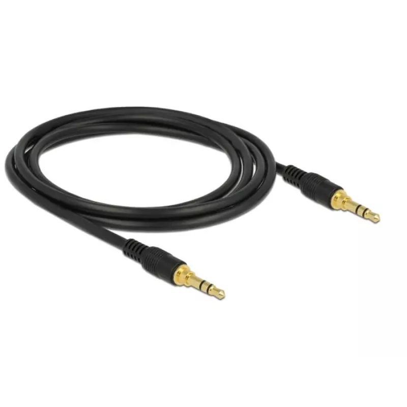 Audio kabelis 3,5 mm DeLOCK 85549 2 m melns
